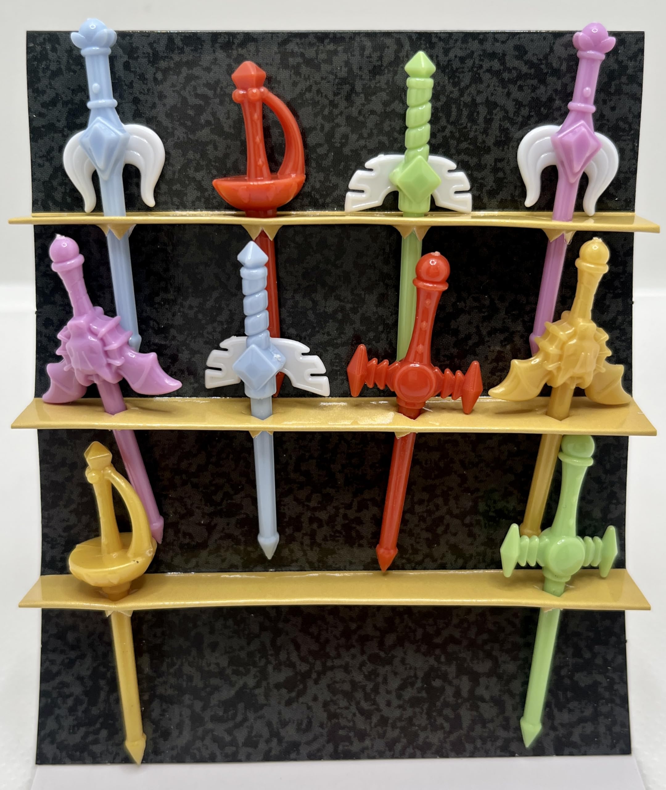 Amazon | お弁当 ランチ ピックス ピック 伝説の武器 刀 剣 10本入り